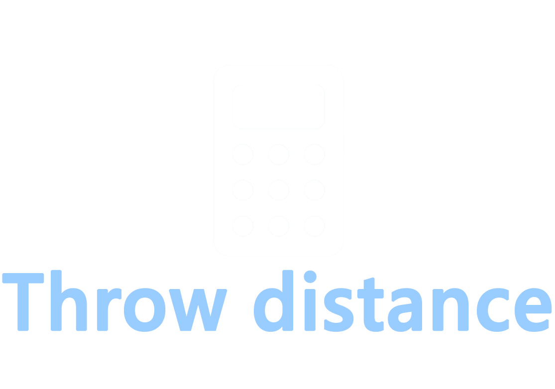 throw distance