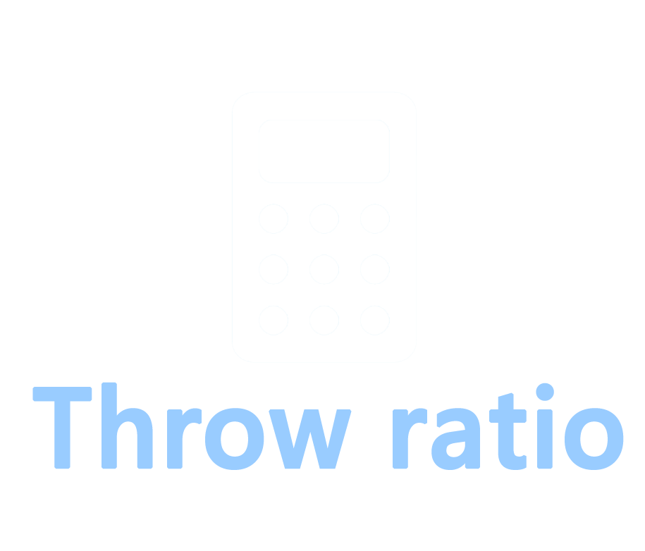 throw ratio